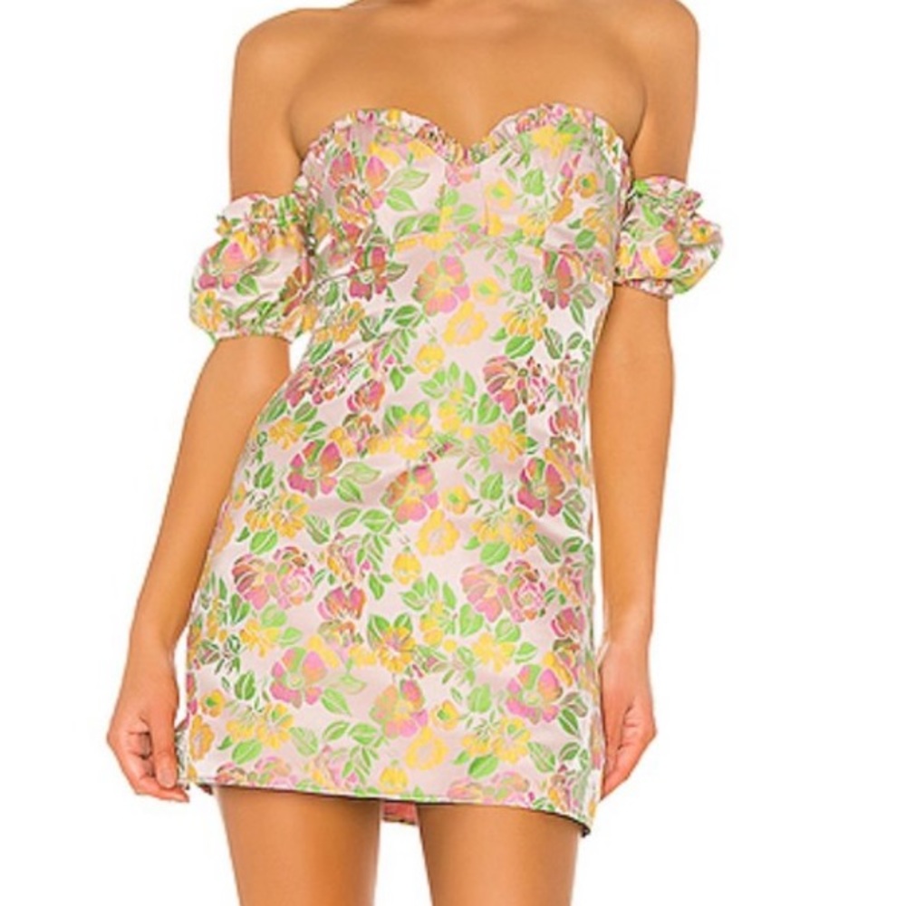 Majorelle Skye Mini Dress In Flamingo Pink Small NWT